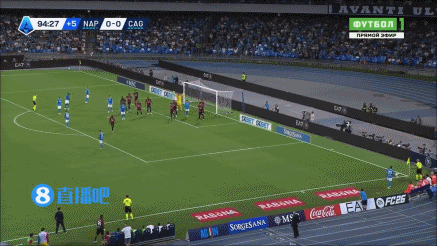 94分43秒！安古伊萨打进04-05赛季以来那不勒斯0-0时最晚进球