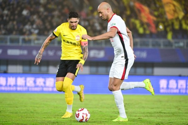 里切利本场有21次解围，刷新青岛西海岸球员单场中超记录